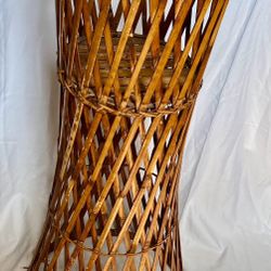Wicker Plant Stand $50