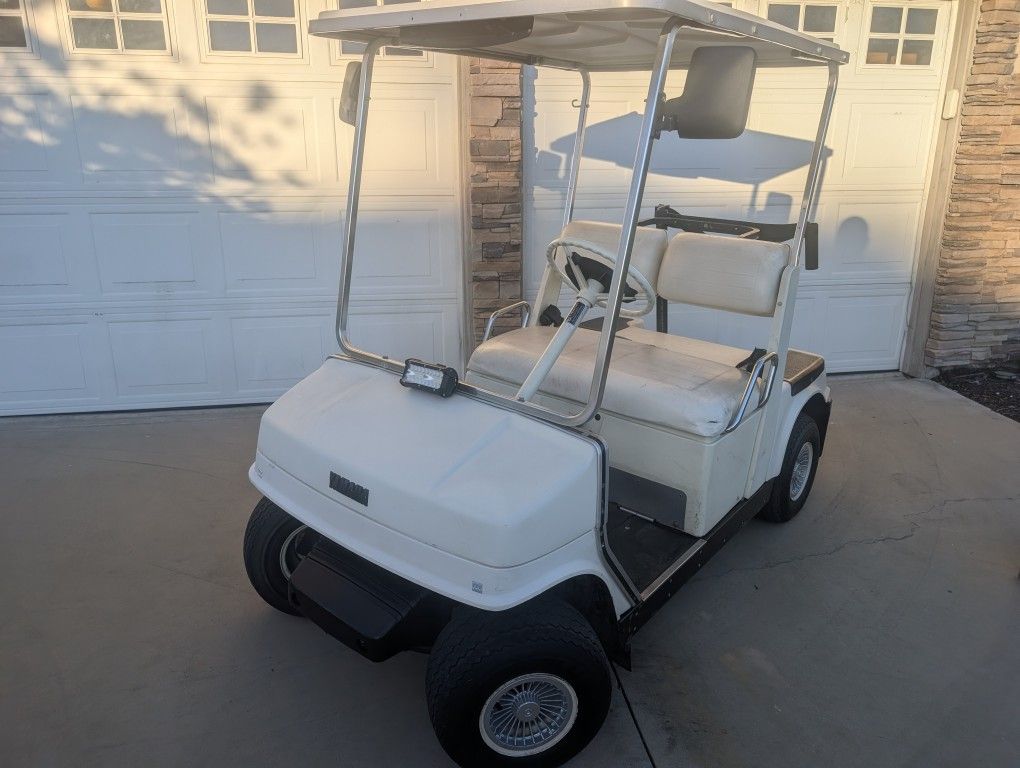 Golf Cart Yamaha G2 Electric 36v Street Cruiser Sale Or Trade For Silver 