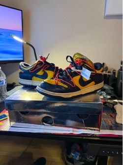 Nike Dunk Low Off-White University Gold