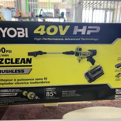 Ryobi 40V HP Li-Ion 600PSI EZCLEAN Power Cleaner RY124052 