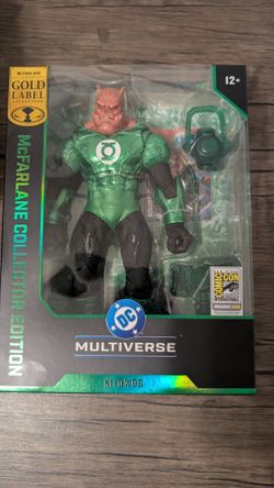 SDCC 2026 Mcfarlane DC Multiverse Green Lantern Kilowog Exclusive Gold Label