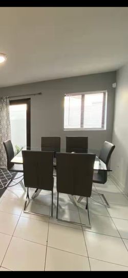 Glass Dining Table