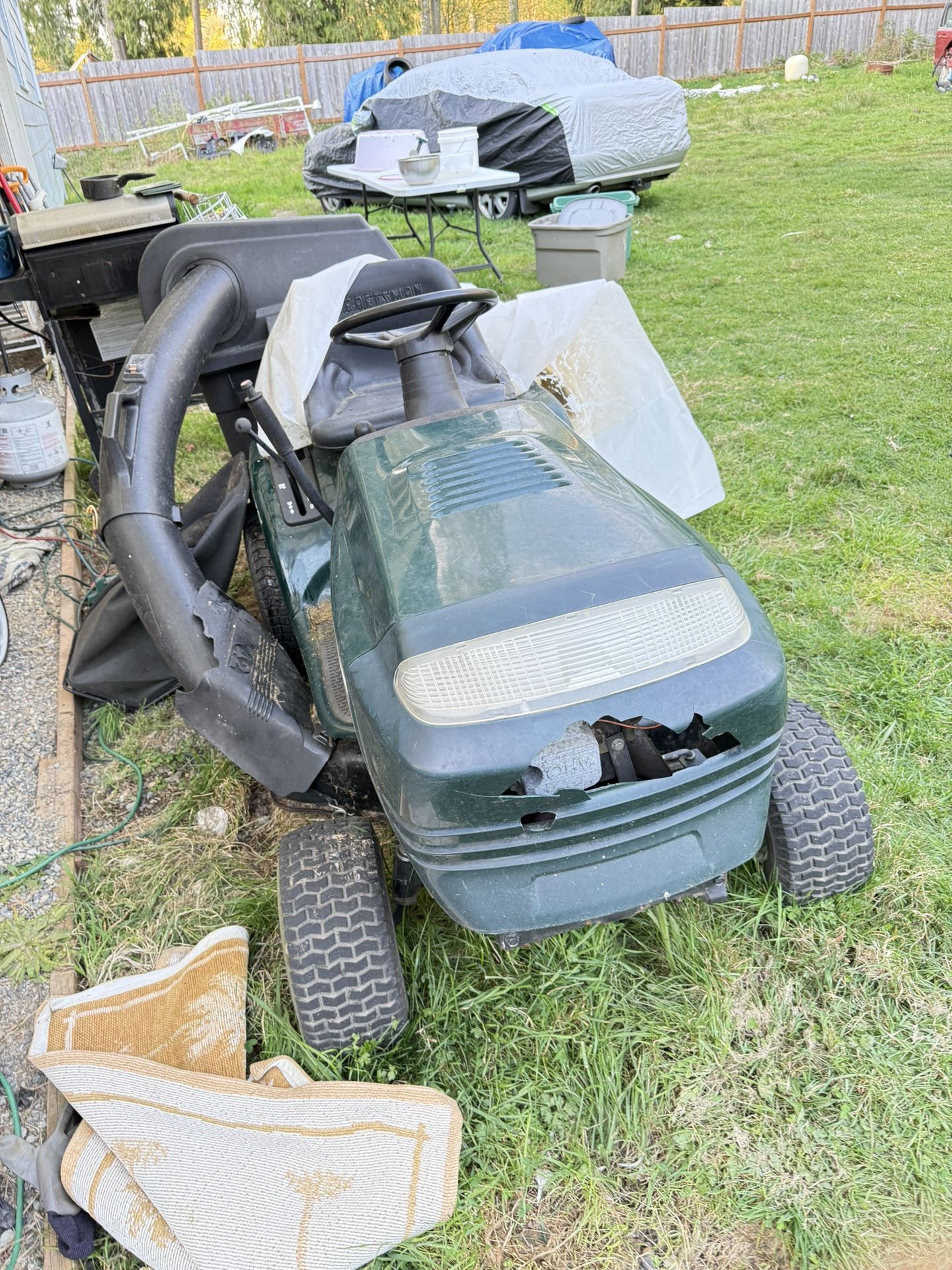 craftsman mower tractor