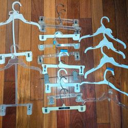 children's kids toddler infant clothing clothes hangers (pants, skirt, outfit/set)