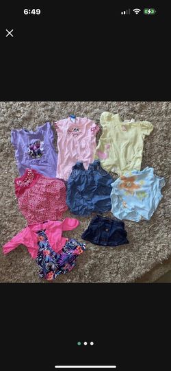 Lot of used girls size 0-3 months clothing, good condition (25pcs)