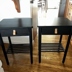 Two IKEA BJÖRKSNÄS Nightstands