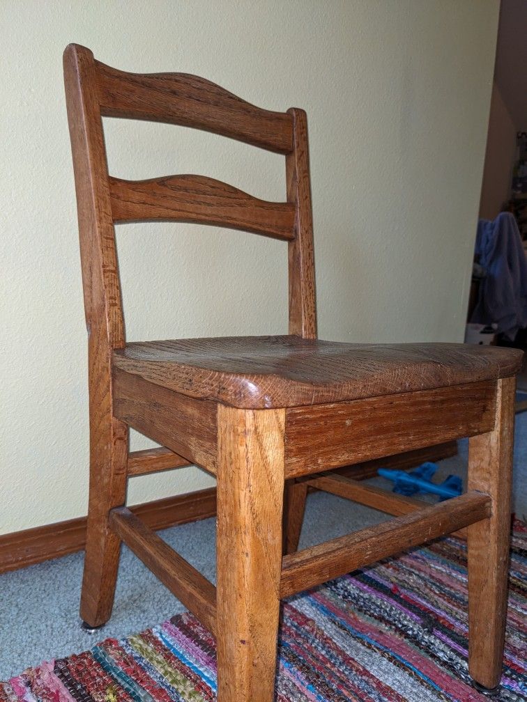 Child size Wooden Chair