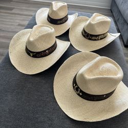 Cowboy Toquilla Straw Hats