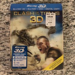 Clash of the Titans 3D Blu-ray (Blu-ray 3D + Blu-ray + DVD)