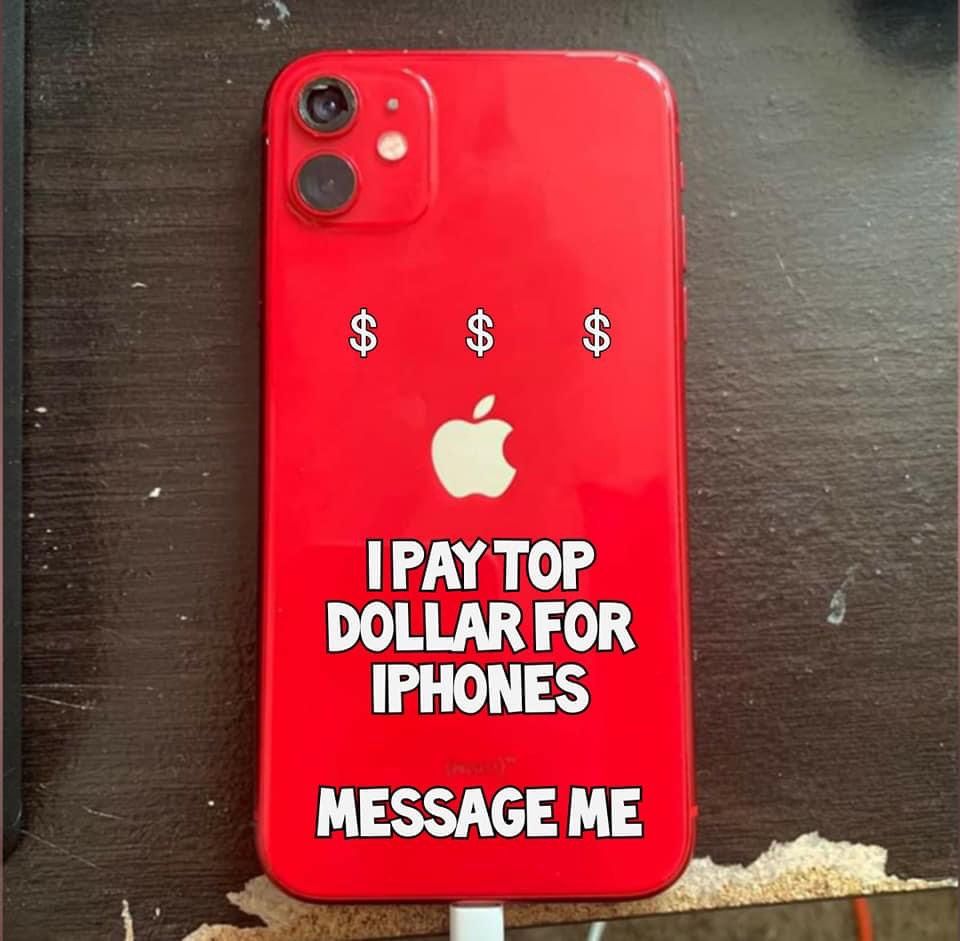 Red iPhone 12