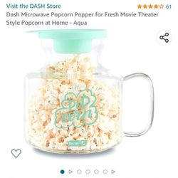 NEW Dash Microwave Popcorn Maker Popper 2.5qt