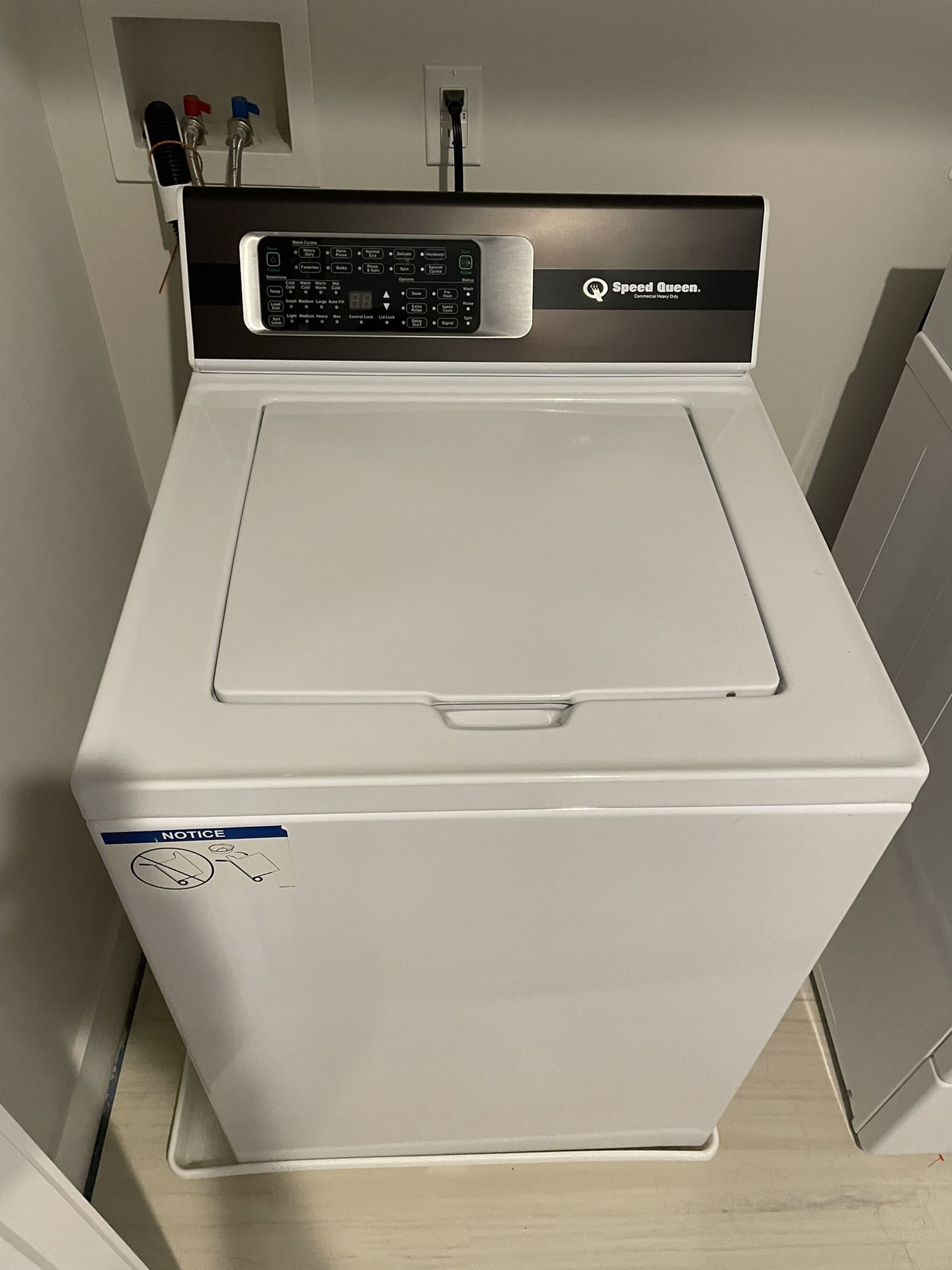 Speed Queen Washer And Dryer