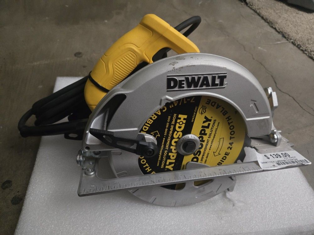 Dewalt Circular Saw Brand New Never Used