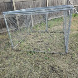  Steel Chain Link Portable Outdoor Dog Kennel