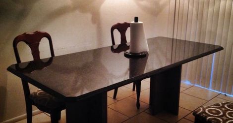 Ubatuba (Green Black) Granite Table