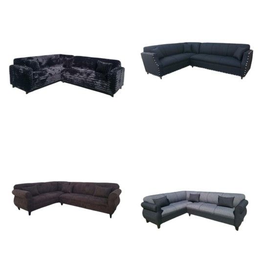 Brand NEW SECTIONAL COUCHES Sofas CHAISE