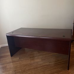 Desk And File Cabinet