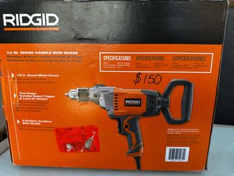 Ridgid mud mixer