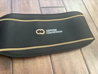 Copper Lumbar Support Back Brace