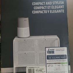Rowenta Pure Air City Air Purifier Model PU2840 in White - New