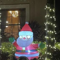 Christmas Santa With LED LIGHTS 