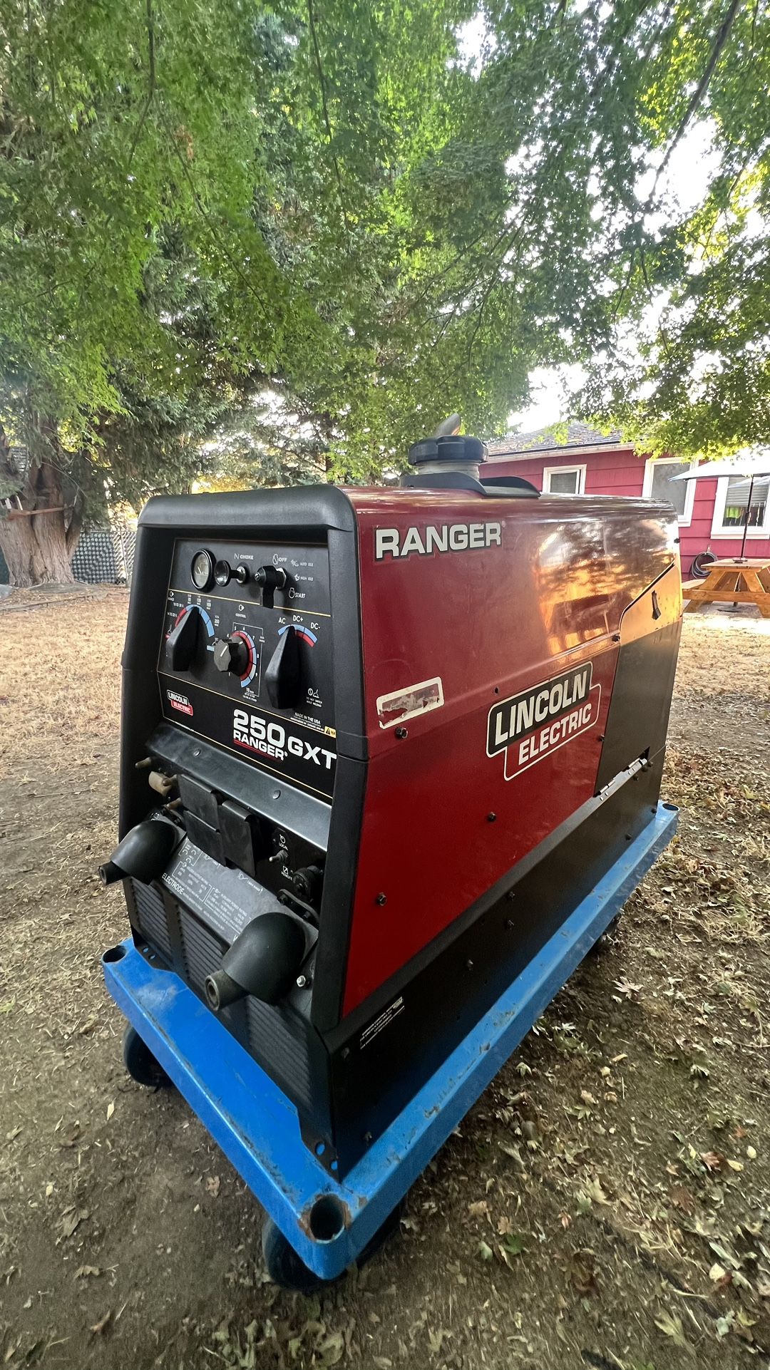 Welding Generator Lincoln Ranger 250 GXT Welder Generator - LOW HOURS + Accessories! - EXCELLENT CONDITION!