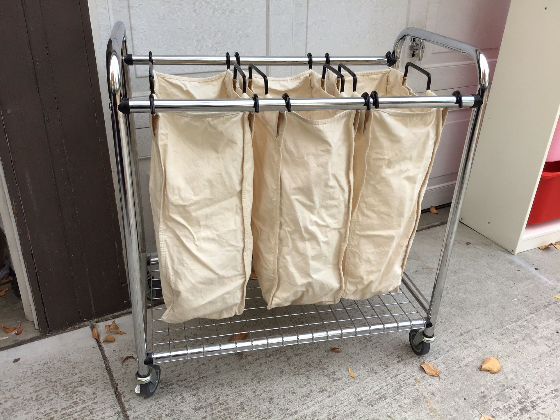 Costco Laundry Basket With 3 Compartments