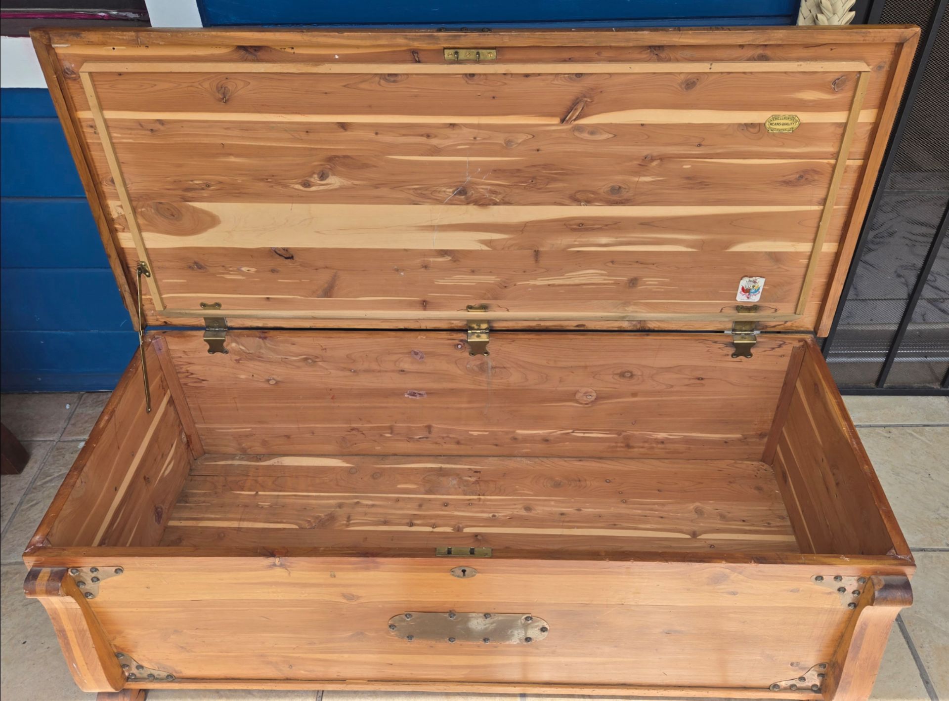 Vintage Caswell-Runyan Cedar Chest (No Key)