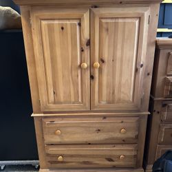 Wood Wardrobe 