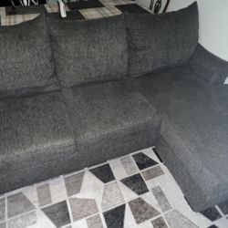 Sofa with Reversible Chaise - Couch