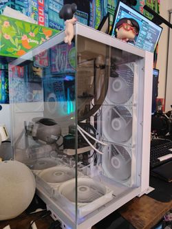 Full gaming streaming PC setup