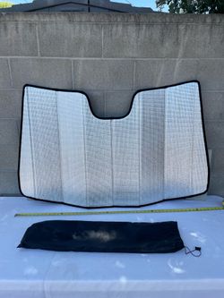 Car Windshield Shade  ☀️  51”W X 31”H ☀️ New - Open Box