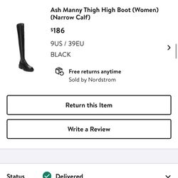 Ash Manny Thigh High Boots
