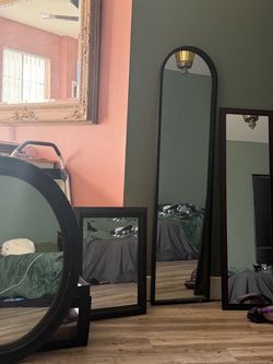 FOUR assortment of mirrors body mirror