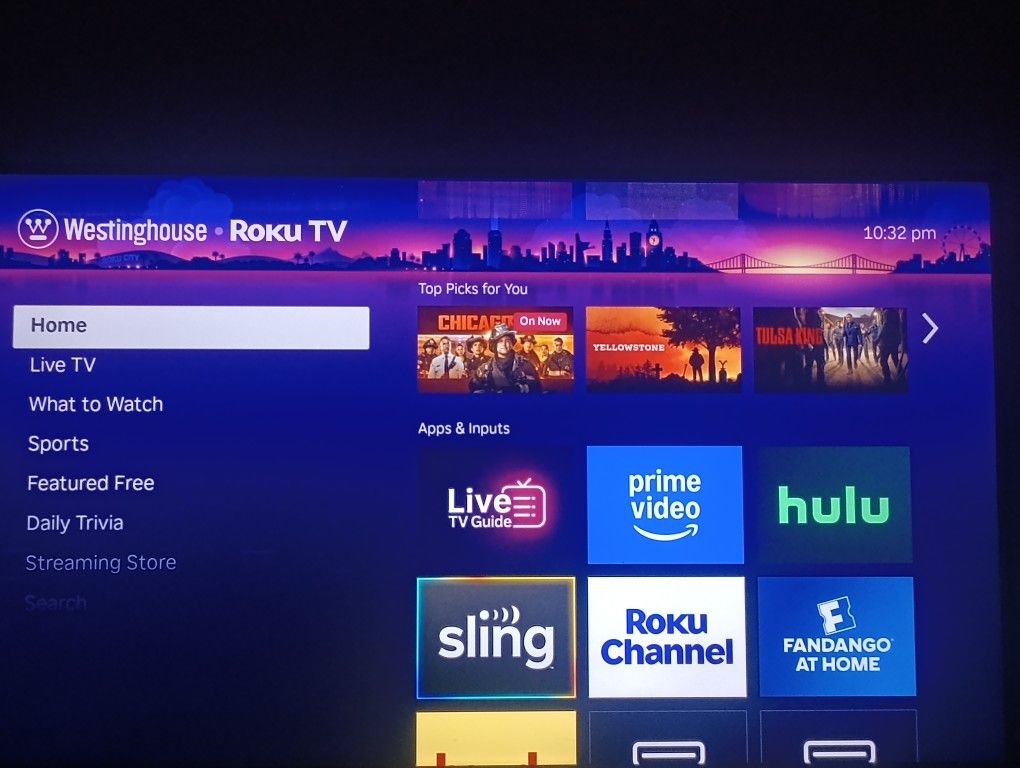 50 Inch Westinghouse Roku Smart TV