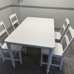 IKEA Dining Table With Four Chairs -moving Sale