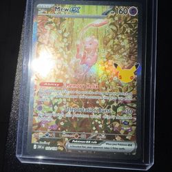 Mew Ex 152 (30th Celebration)