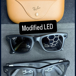 Meta glasses LED removal