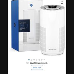 Hathaspace Harmony 1500 Air Purifier With H13 True Hepa Air Filter New In Box.