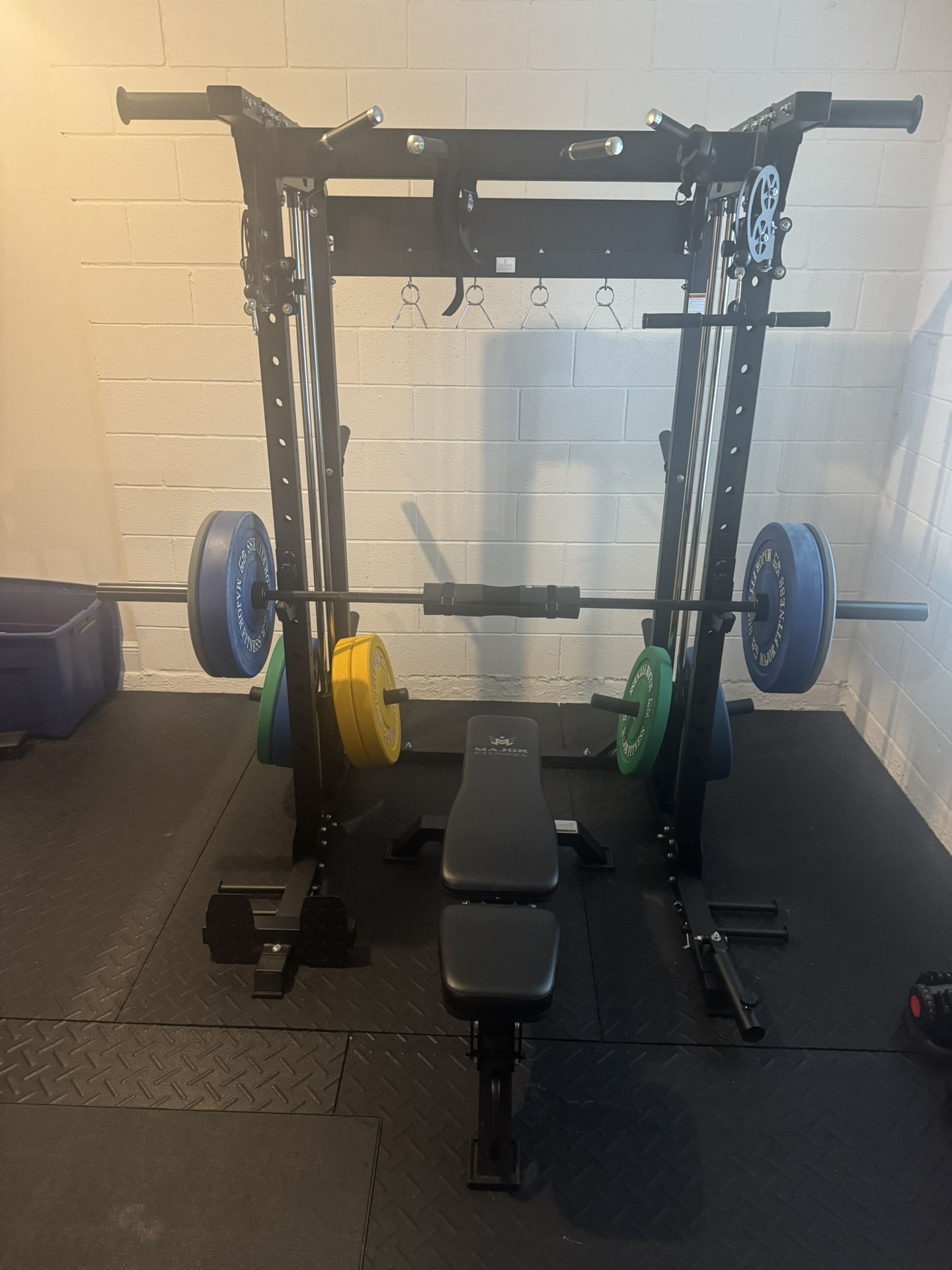 Weight Rack And Weights 