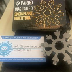 New Parigo Upgraded Snowflake Multi tool 