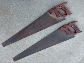 Vintage Wood Handle Metal Saw Tool $25 each