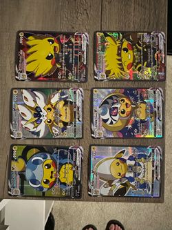Fan art Pikachu cards