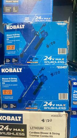 Kobalt String Trimmer and Blower Combo Kit