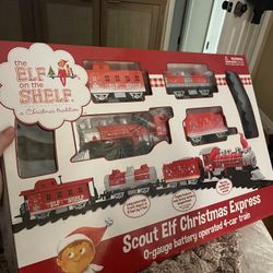 Elf on the Shelf Christmas Train Collectible