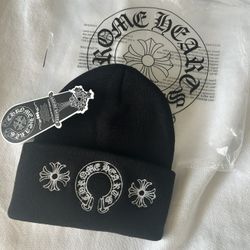 Chrome Heart Beanie (black)