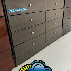 Grey Eight Drawer Dresser With Rails New Chest Comoda 