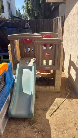 Kids outdoor slide