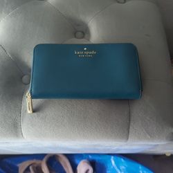 Blue/Teal Kate Spade Wallet 