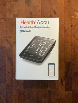 iHealth Accu connected blood pressure monitor Bluetooth - new in box